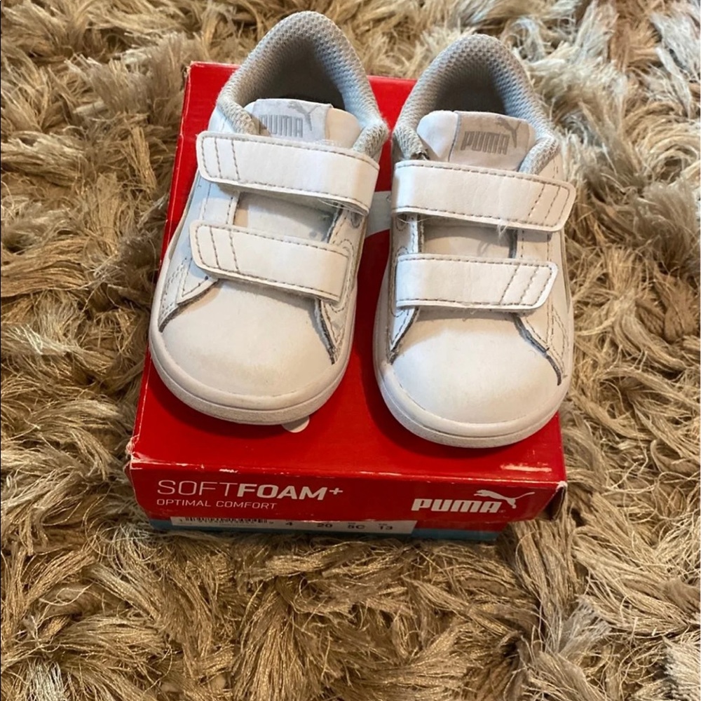 White Puma Sneakers
